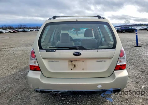 2006 Subaru Forester 2.5X z USA, uszkodzony, nr VIN JF1SG63616H709558
